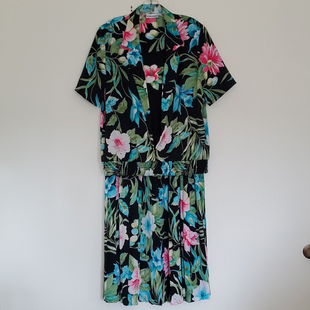 Alfred Dunner 2 Piece Vintage Skirt & Top - 12/14